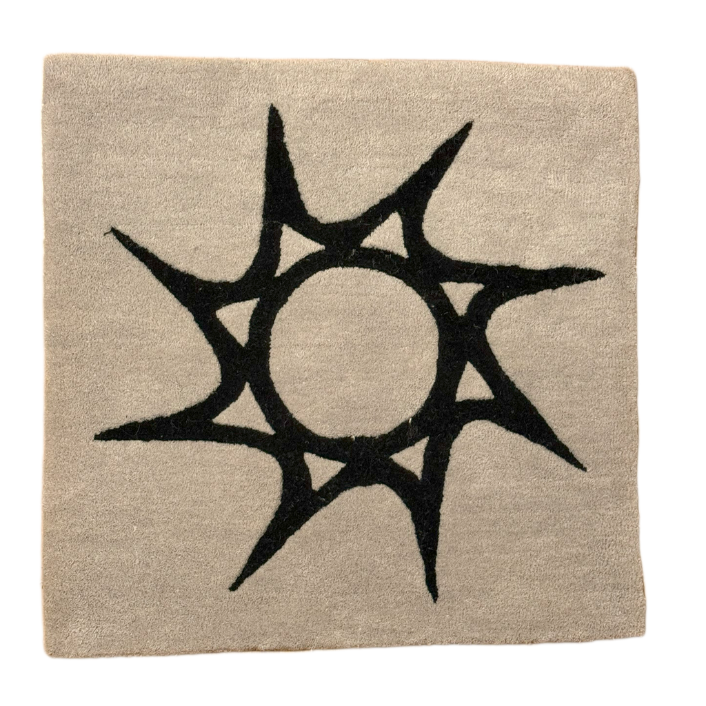 WOOL ROBLOX RUG - Gray