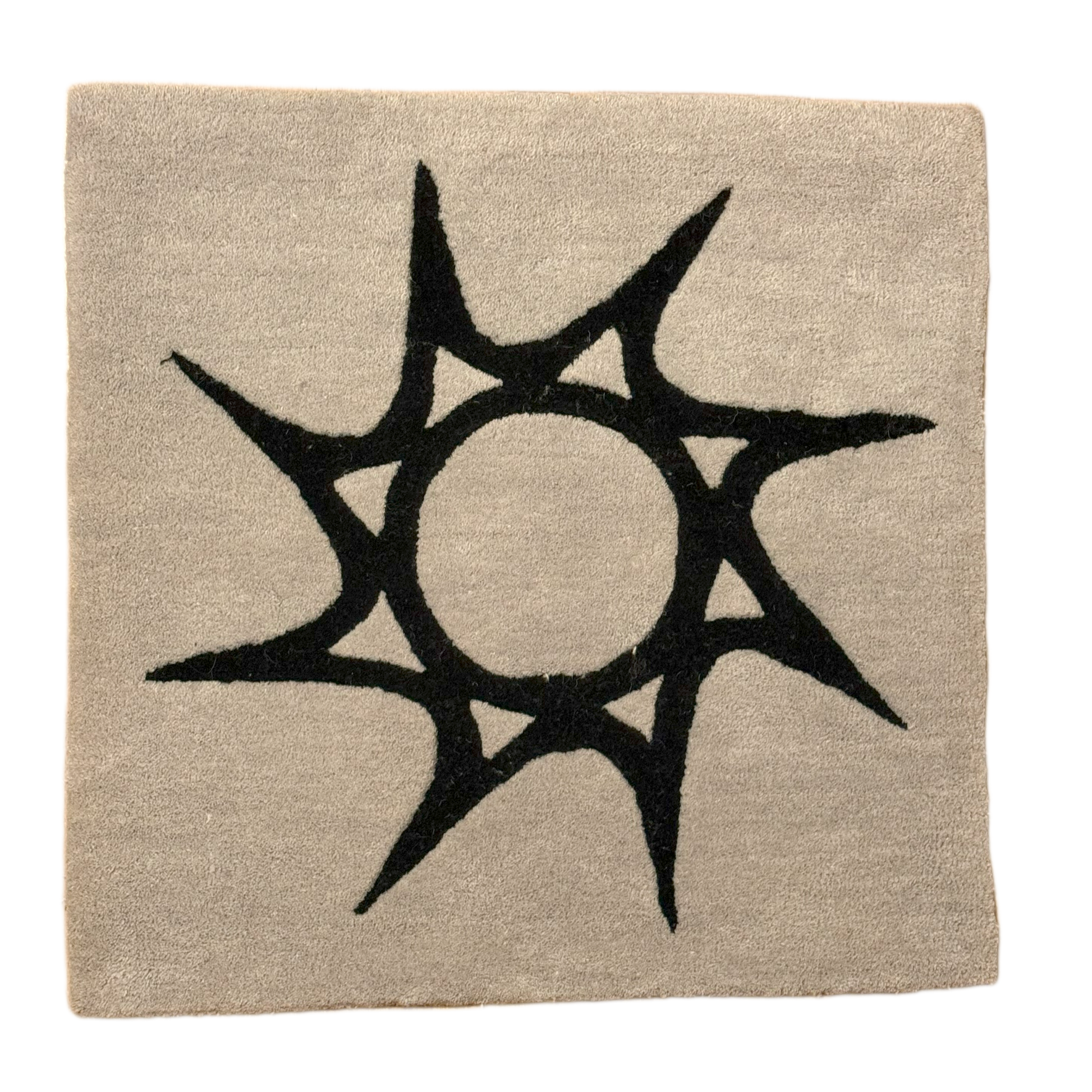 WOOL ROBLOX RUG - Gray