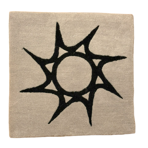WOOL ROBLOX RUG - Gray